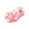 Opaque Resin Pendants RESI-V011-01B-2