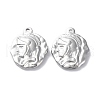 Non-Tarnish 304 Stainless Steel Pendants STAS-P324-12P-1