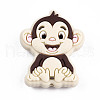 Food Grade Eco-Friendly Silicone Focal Beads SIL-T056-04-1