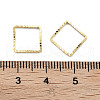 Brass Beads Frames KK-M288-01G-C-3