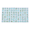 Glass Rhinestone Cabochons MRMJ-N029-02B-03-1