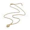 304 Stainless Steel Pendant Necklaces NJEW-U002-02G-2