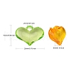 Transparent Acrylic Pendants TACR-R5-20X15mm-M-4