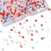 10 Strands 5 Colors Electroplate Glass Beads Strands EGLA-YW0003-89A-1