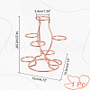 7-Slot Iron Easter Egg Display Stands ODIS-WH0058-21A-RG-2