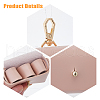 Portable Imitation Leather Earring Storage Case FIND-WH0152-608-3