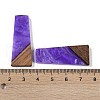Resin & Wood Pendants WOOD-F015-04A-3