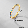 S925 Sterling Silver Micro Pave Cubic Zirconia Cuff Rings for Women ZO6506-5