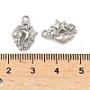 Alloy Rhinestone Pendants PALLOY-F316-02B-P-3