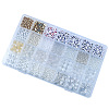 DIY 28 Style Resin & Acrylic & ABS Beads Jewelry Making Finding Kit DIY-NB0012-03J-3