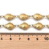 304 Stainless Steel Ladybug Link Chain Necklaces for Women Men NJEW-K249-21A-G-5