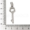 Non-Tarnish 304 Stainless Steel Pendants STAS-B053-21P-3