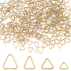 SUNNYCLUE 400Pcs 4 Style Brass Open Quick Link Connectors FIND-SC0006-44-1