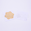 Self Adhesive Brass Stickers DIY-TAC0005-38D-4cm-1