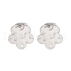 304 Stainless Steel Stud Earring Finding STAS-Z091-02P-05-1