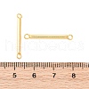 304 Stainless Steel Connector Charms STAS-I120-02-G-3