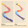 BENECREAT 12Pcs Stainless Steel Mini Spring Bead Clamps for Beading Jewelry Making TOOL-BC0002-50-5