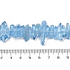 Natural Quartz Crystal Points Beads Strands G-K181-B06-01-4
