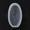3D Abstract Lady Face Candle Making Molds DIY-P052-04-3