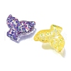 Transparent Marine Organism Resin Cabochons RESI-H035-05A-2