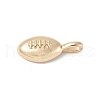 Brass Pendants KK-Z107-16G-2