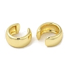 Rack Plating Brass Plain Band Cuff Earrings for Women EJEW-M222-07G-2