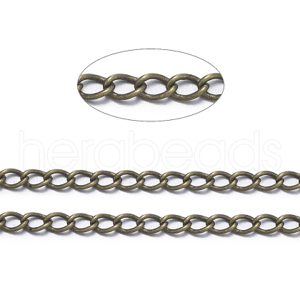 Brass Twisted Chains CHC-Q001-02AB-1