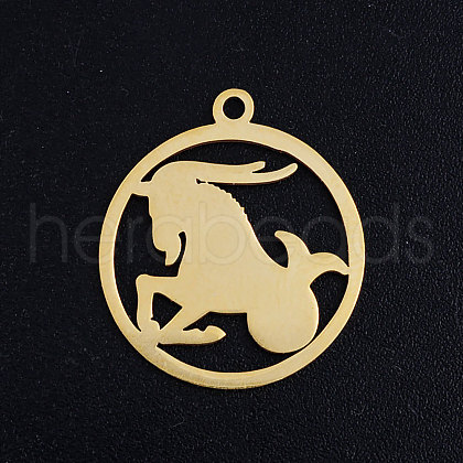 201 Stainless Steel Pendants STAS-S105-JN363-10-1