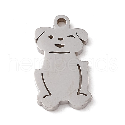 Non-Tarnish 304 Stainless Steel Pendants STAS-G297-13P-1