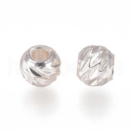 Brass Spacer Beads KK-TAC001-77S-1
