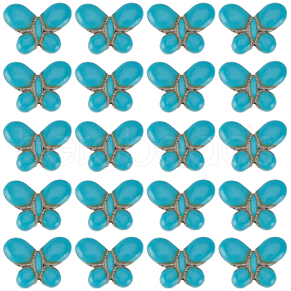 SUNNYCLUE 60Pcs Synthetic Turquoise Beads G-SC0002-95-1
