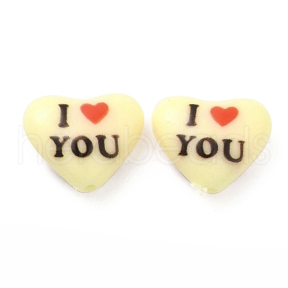 Opaque Acrylic Beads SACR-G036-01B-1