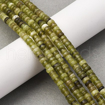 Natural Hetian Jade Beads Strands G-L624-I06-2x4mm-1
