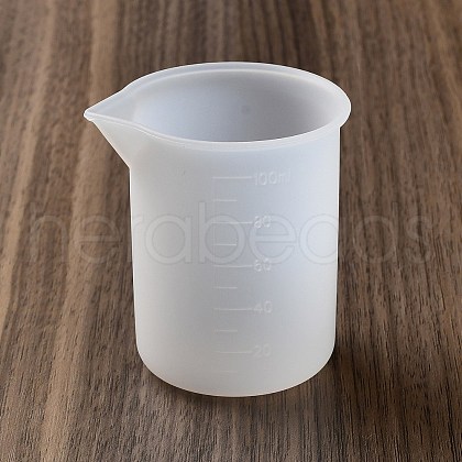 Silicone Epoxy Resin Mixing Measuring Cups DIY-G091-07C-1