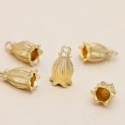 Alloy Flower Charms OHAR-PW0003-120G-1