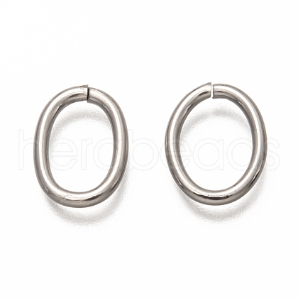 304 Stainless Steel Open Jump Rings STAS-H133-07P-1