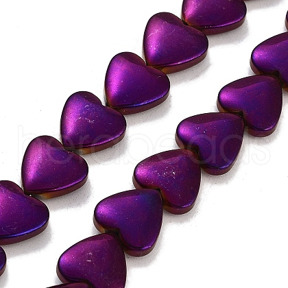 Synthetic Non-magnetic Hematite Beads Strands G-P545-O01-01C-1