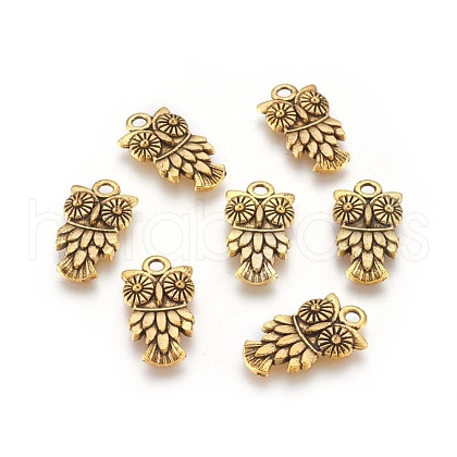 Tibetan Style Alloy Pendants TIBEP-0639-AG-LF-1