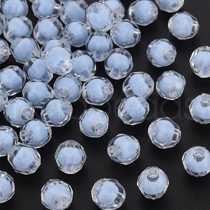 Transparent Acrylic Beads TACR-S152-17A-SS2113-1