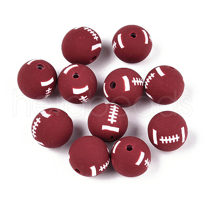 Handmade Polymer Clay Beads CLAY-N014-02B-02-1