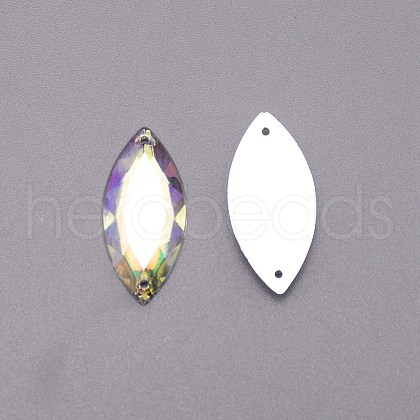 Fingerinspire 200Pcs Sew on Rhinestone OACR-FG0001-11-1