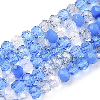 Glass Beads Strands EGLA-A034-M2mm-03-1