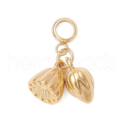304 Stainless Steel European Dangle Charms PALLOY-JF03941-1