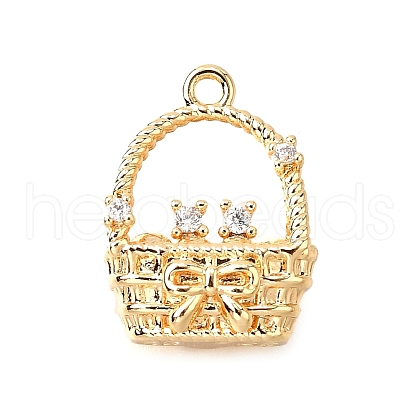 Brass Charms KK-C096-01G-1