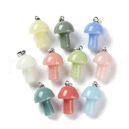 Synthetic Noctilucent Stone/Luminous Stone Pendants G-Z054-07-1