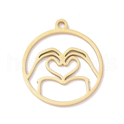 304 Stainless Steel Pendants STAS-Z131-01A-G-1