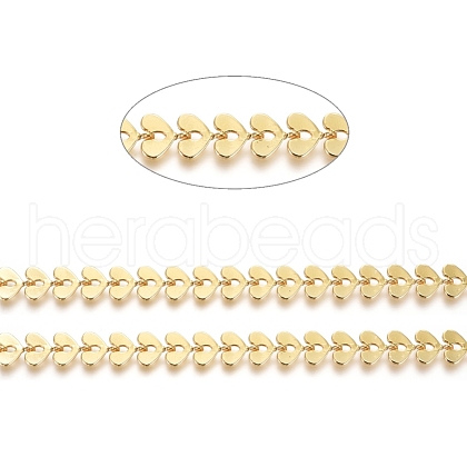 Brass Handmade Cobs Chains CHC-G006-05G-1