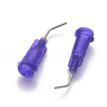 Plastic Fluid Precision Blunt Needle Dispense Tips TOOL-WH0080-04E-1