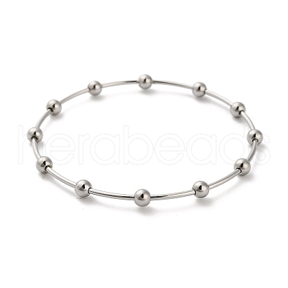 304 Stainless Steel Bangles for Women BJEW-V001-01P-1