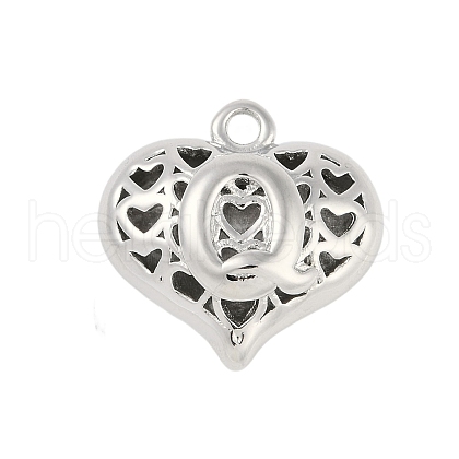 Hollow Brass Pendants for Valentine's Day KK-M289-03Q-P-1